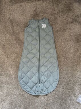 Neutral Gray Quilted Baby Sleep Sack - Unbranded